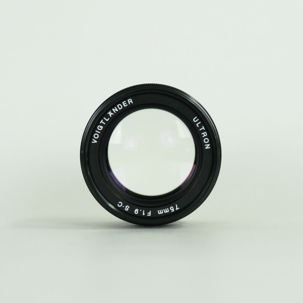 コシナ フォクトレンダー ULTRON 75mm F1.9 SC シングルコート ブラックペイント ライカM用