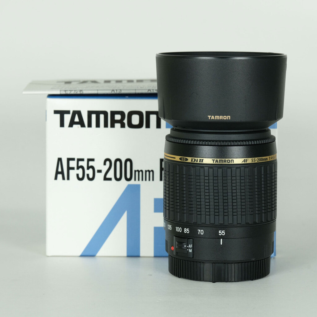 TAMRON AF 55-200mm F/4-5.6 Di II LD MACRO (Model A15)(キヤノンEF用)
