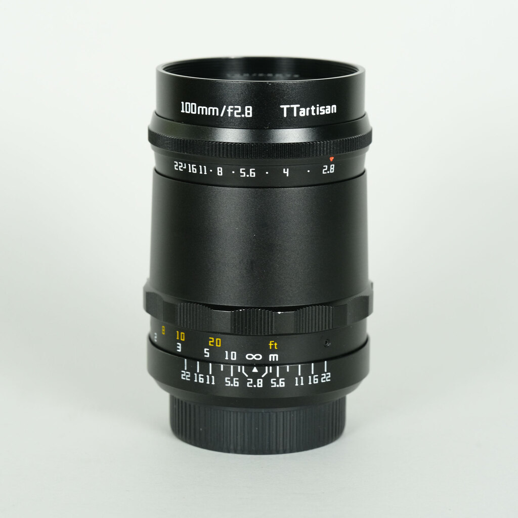 �������w TTArtisan 100mm f/2.8 �o�u���{�P�����Y [M42�}�E���g�p]