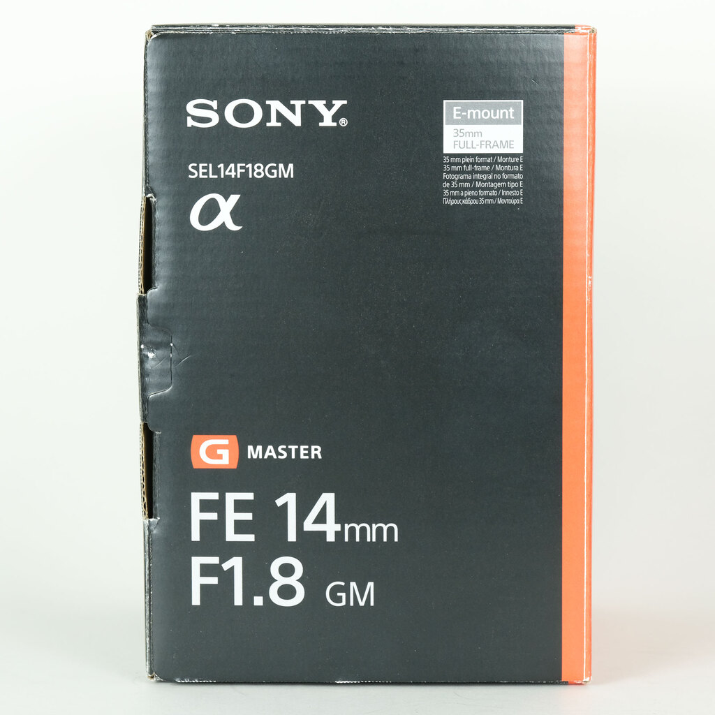 SONY FE 14mm F1.8 GM  SEL14F18GM