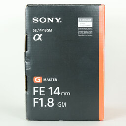 SONY FE 14mm F1.8 GM  SEL14F18GM