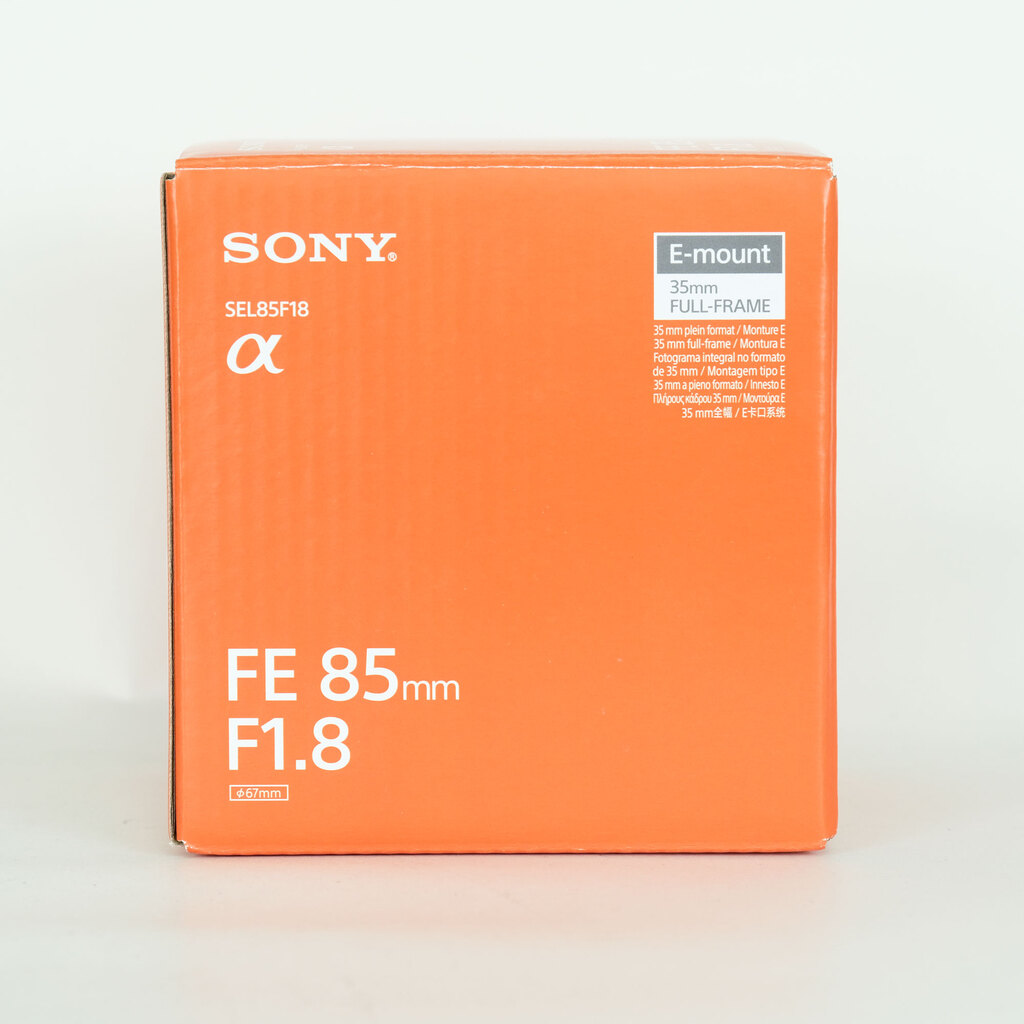 SONY FE 85mm F1.8 SEL85F18