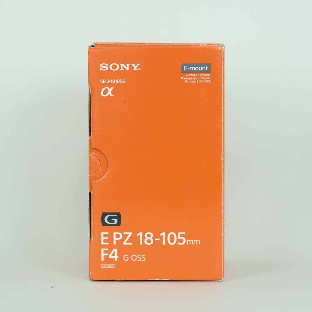 SONY E PZ 18-105mm F4 G OSS SELP18105G