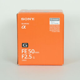 SONY FE 50mm F2.5 G SEL50F25G SONY FE 50mm F2.5 G SEL50F25G