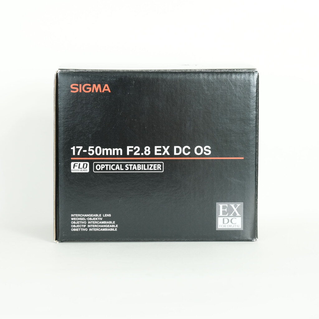SIGMA 17-50mm F2.8 EX DC OS HSM (ニコンF用)