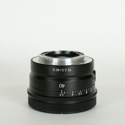 SONY FE 40mm F2.5 G SEL40F25G