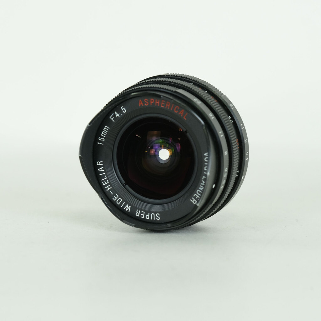 Voigtlander スーパーワイドヘリア 15mm F4.5 Aspherical ブラック
