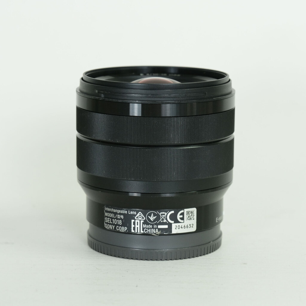 SONY E 10-18mm F4 OSS SEL1018