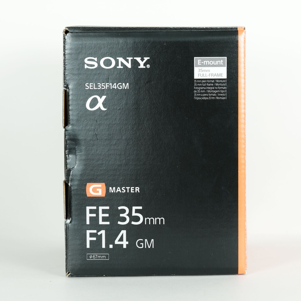 SONY FE 35mm F1.4 GM SEL35F14GM