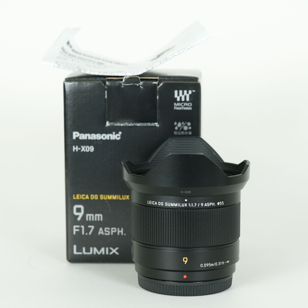Panasonic LEICA DG SUMMILUX 9mm / F1.7 ASPH.