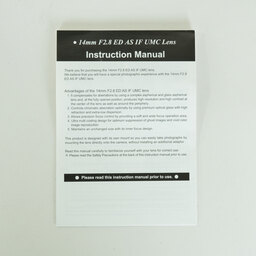 SAMYANG 14mm F2.8 Aspherical IF [キヤノンEF用]