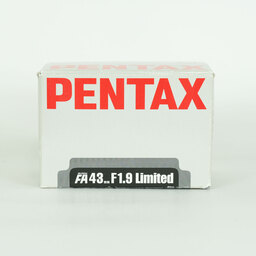 PENTAX FA43mm F1.9 Limited シルバー