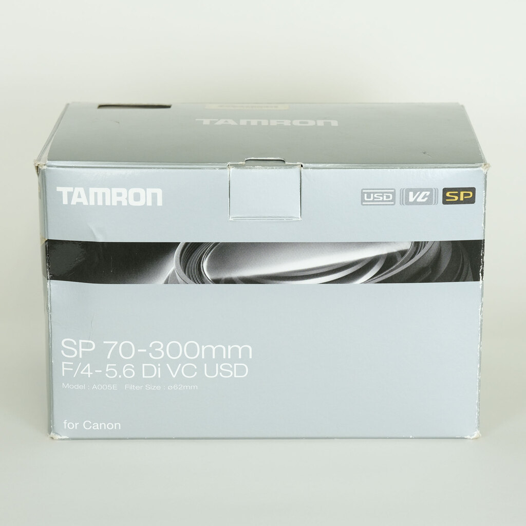 TAMRON SP 70-300mm F4-5.6 Di VC USD/Model A005E(キヤノンEF用)