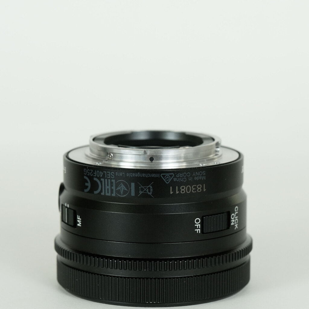 SONY FE 40mm F2.5 G SEL40F25G SONY FE 40mm F2.5 G SEL40F25G