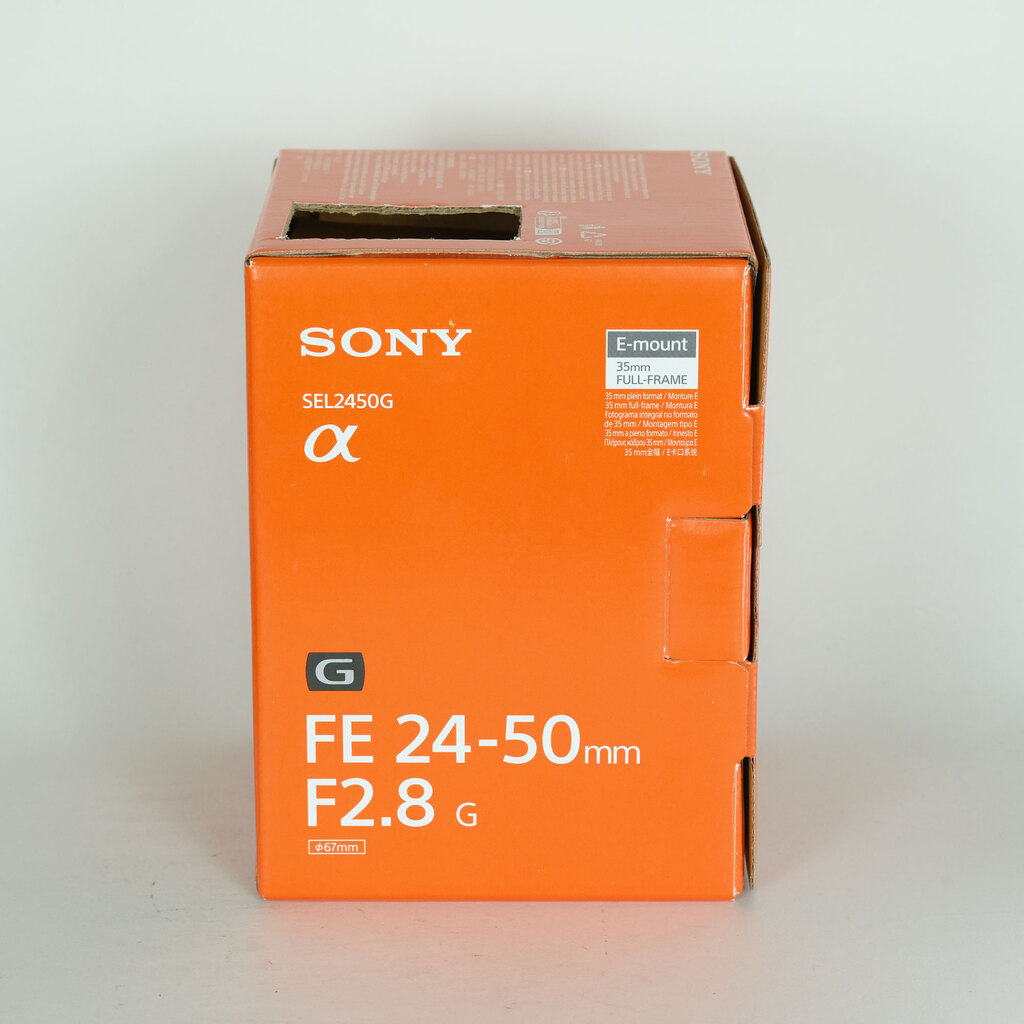 SONY FE 24-50mm F2.8 G SEL2450G SONY FE 24-50mm F2.8 G SEL2450G