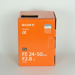 SONY FE 24-50mm F2.8 G SEL2450G SONY FE 24-50mm F2.8 G SEL2450G