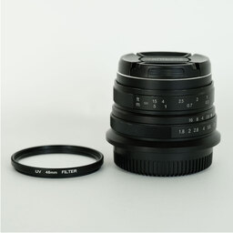 七工匠 7artisans 25mm F1.8 (マイクロフォーサーズ用) ブラック