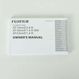 FUJIFILM XF16mmF1.4 R WR