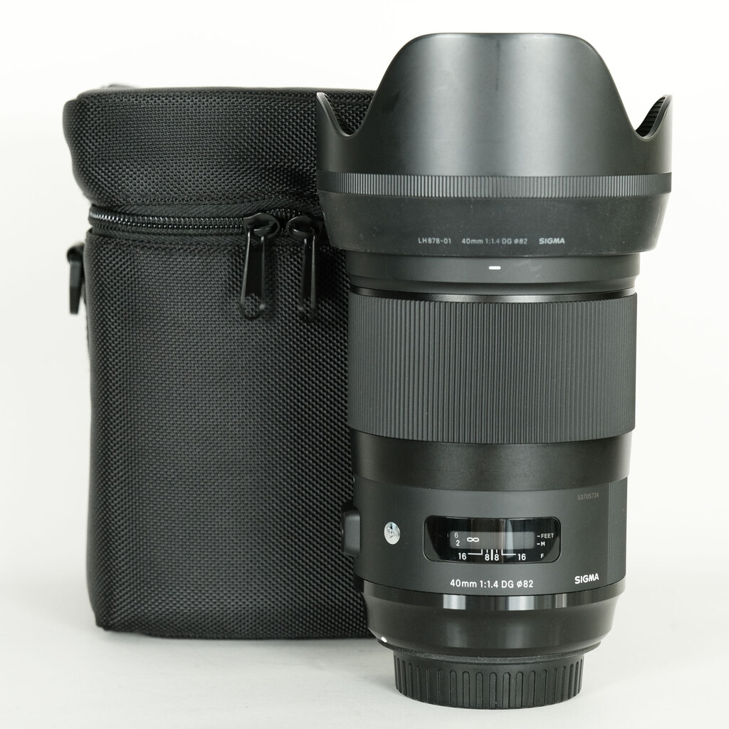 SIGMA 40mm F1.4 DG HSM｜Art [キヤノンEF用]