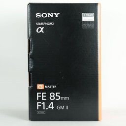 SONY FE 85mm F1.4 GM II SEL85F14GM2
