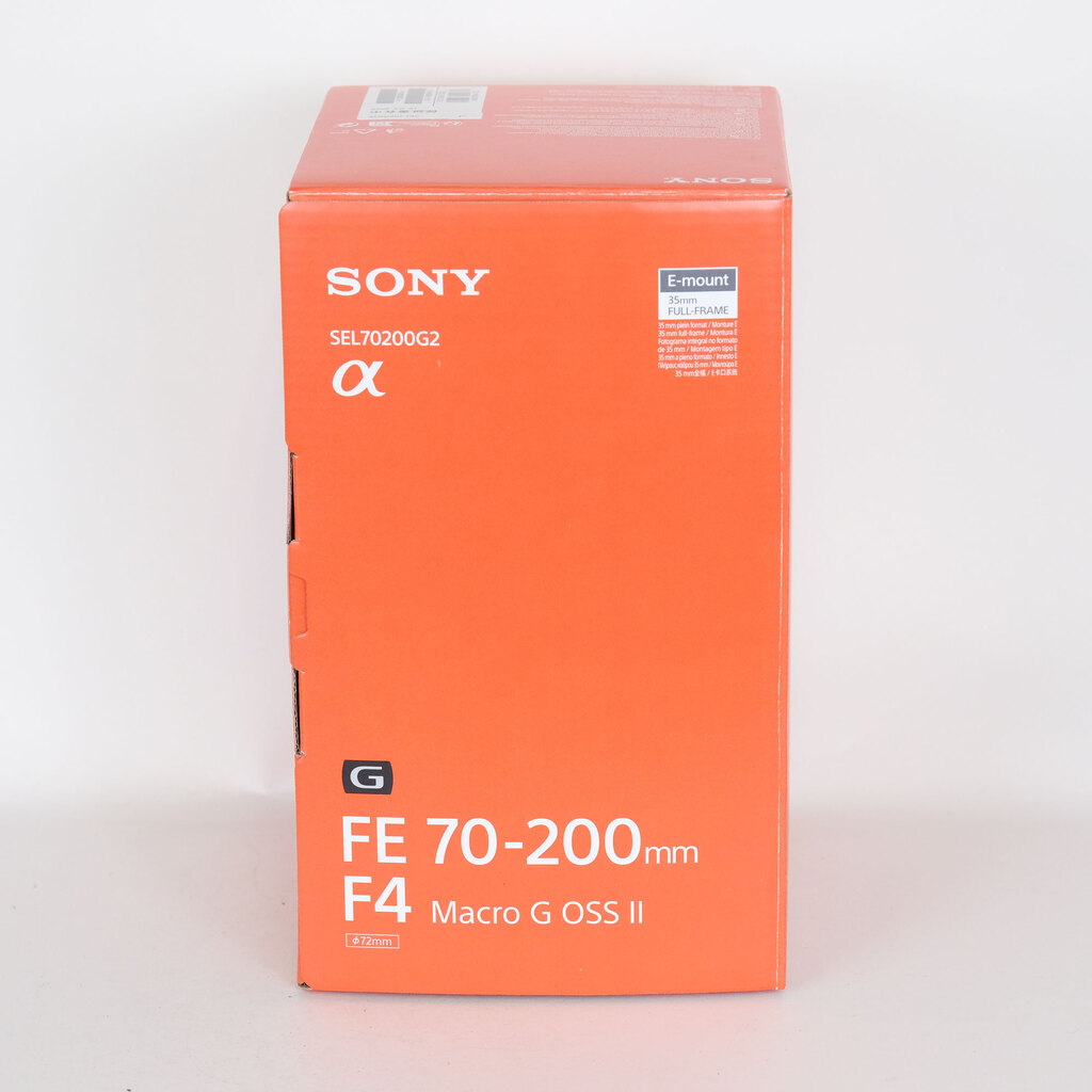 SONY FE70-200mm F4 Macro G OSS II SEL70200G2 SONY FE70-200mm F4 Macro G OSS II SEL70200G2