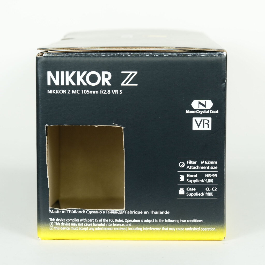 Nikon NIKKOR Z MC 105mm f/2.8 VR S Nikon NIKKOR Z MC 105mm f/2.8 VR S