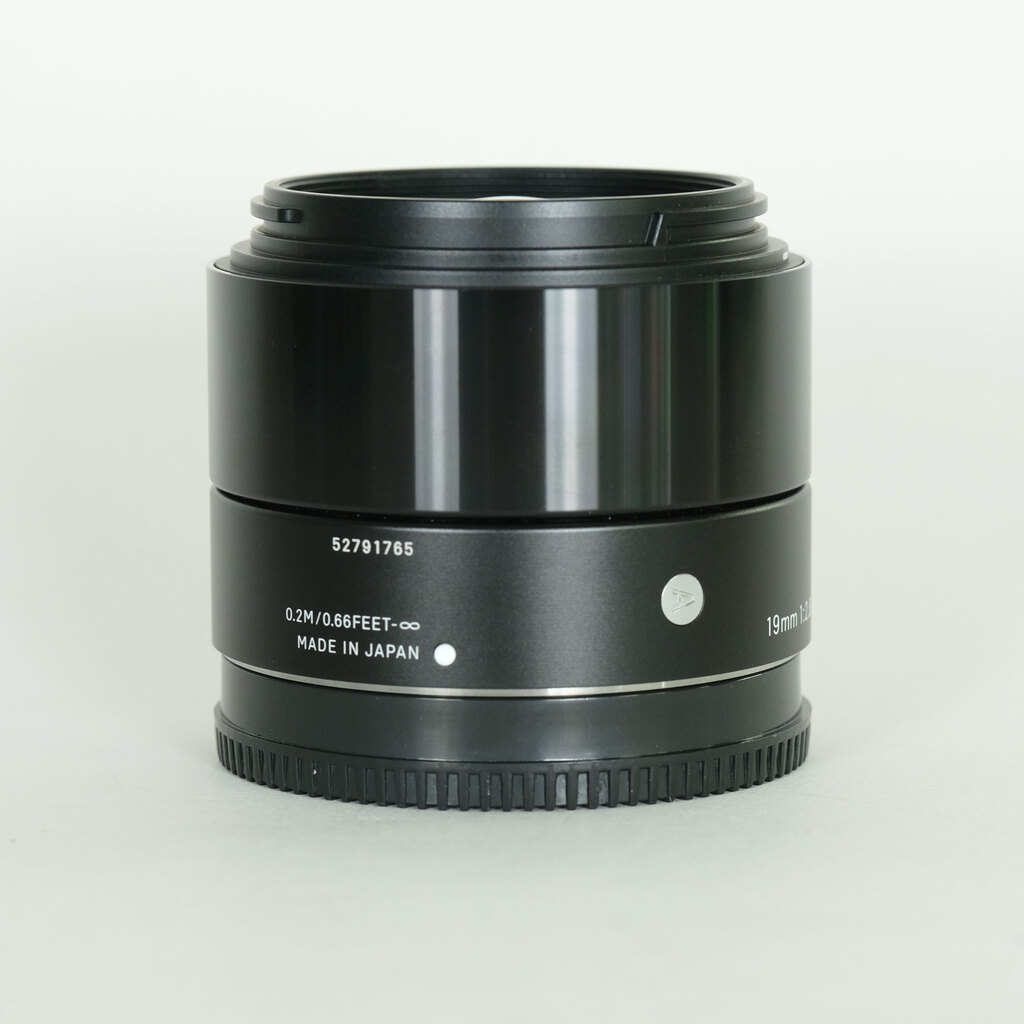 SIGMA A 19mm F2.8 DN (ソニーE用)　ブラック