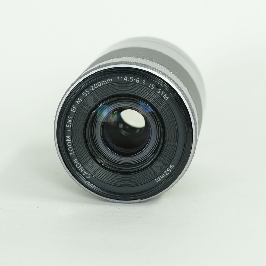 Canon EF-M55-200mm F4.5-6.3 IS STM シルバー