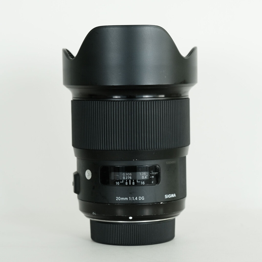 SIGMA 20mm F1.4 DG HSM｜Art [ニコンF用]