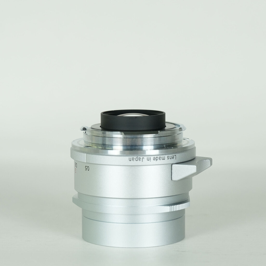 コシナ フォクトレンダー COLOR-SKOPAR 50mm F2.2 VM シルバーの出品