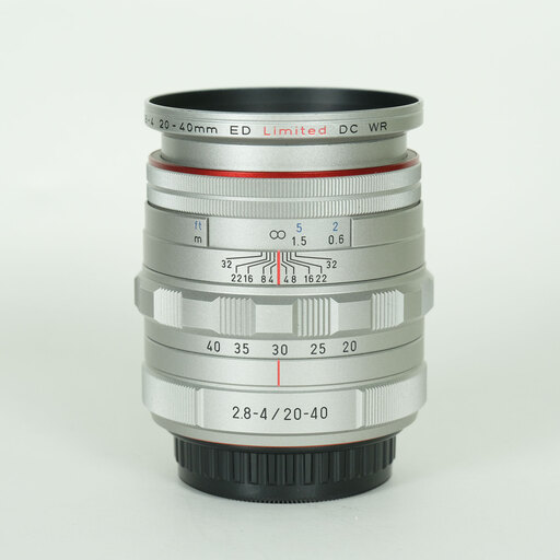 PENTAX HD DA20-40mm F2.8-4ED Limited DC WR シルバー