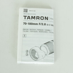 TAMRON 70-180mm F/2.8 Di III VXD (Model A056) [ ソニーE用 ]