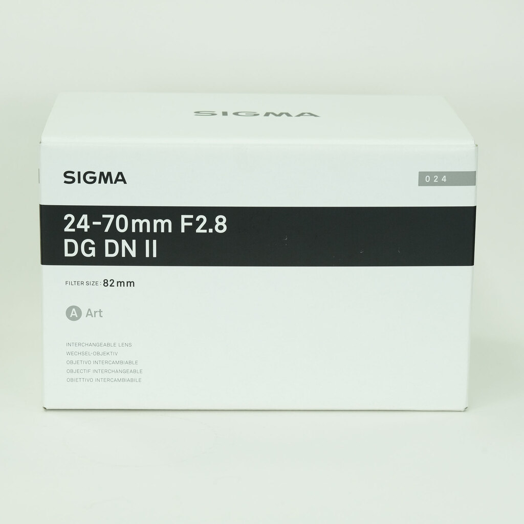 SIGMA 24-70mm F2.8 DG DN II｜Art [ソニーE用]
