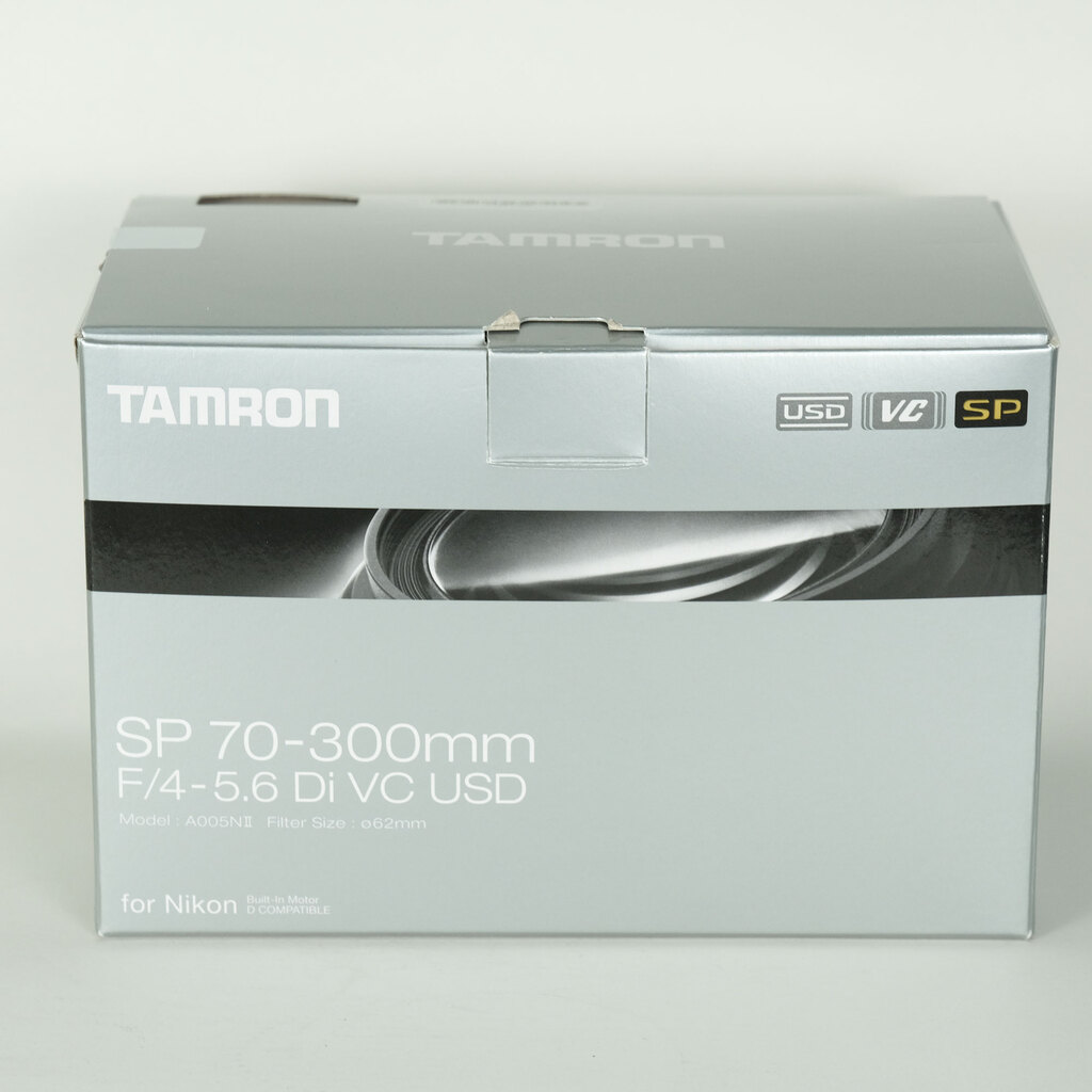 TAMRON SP 70-300mm F4-5.6 Di VC USD/Model A005NII(ニコン用) TAMRON SP 70-300mm F4-5.6 Di VC USD/Model A005NII(ニコン用)