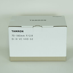 TAMRON 70-180mm F/2.8 Di III VC VXD G2（Model A065） [ソニーE用]