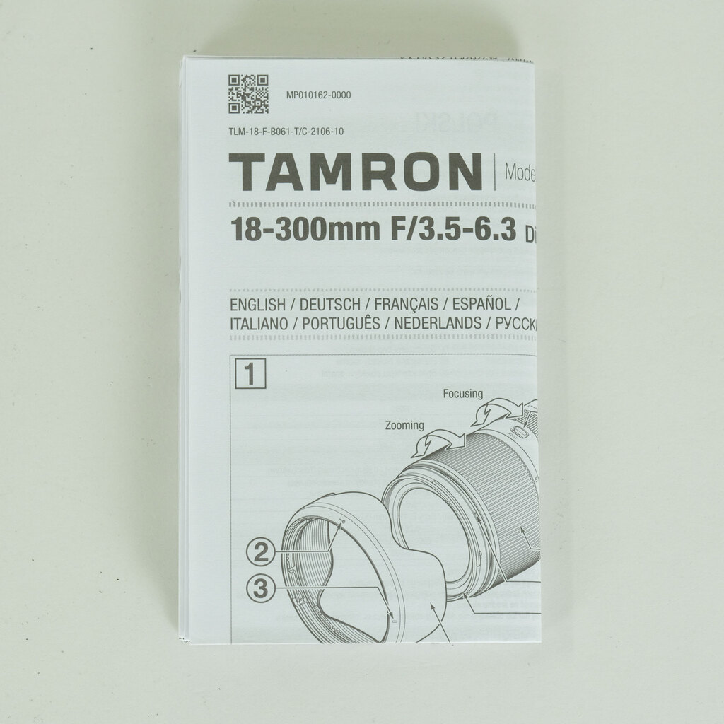 TAMRON 18-300mm F/3.5-6.3 Di III-A VC VXD (Model B061) [ソニーE用]