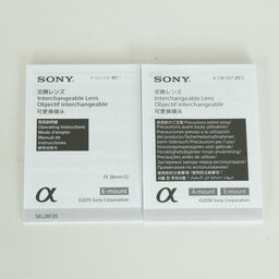 SONY FE 28mm F2 SEL28F20 SONY FE 28mm F2 SEL28F20