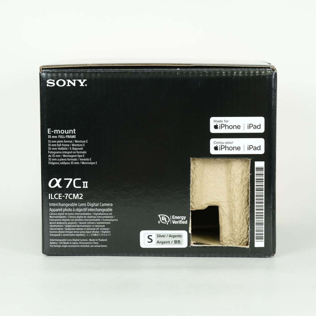 SONY α7C II（ILCE-7CM2）