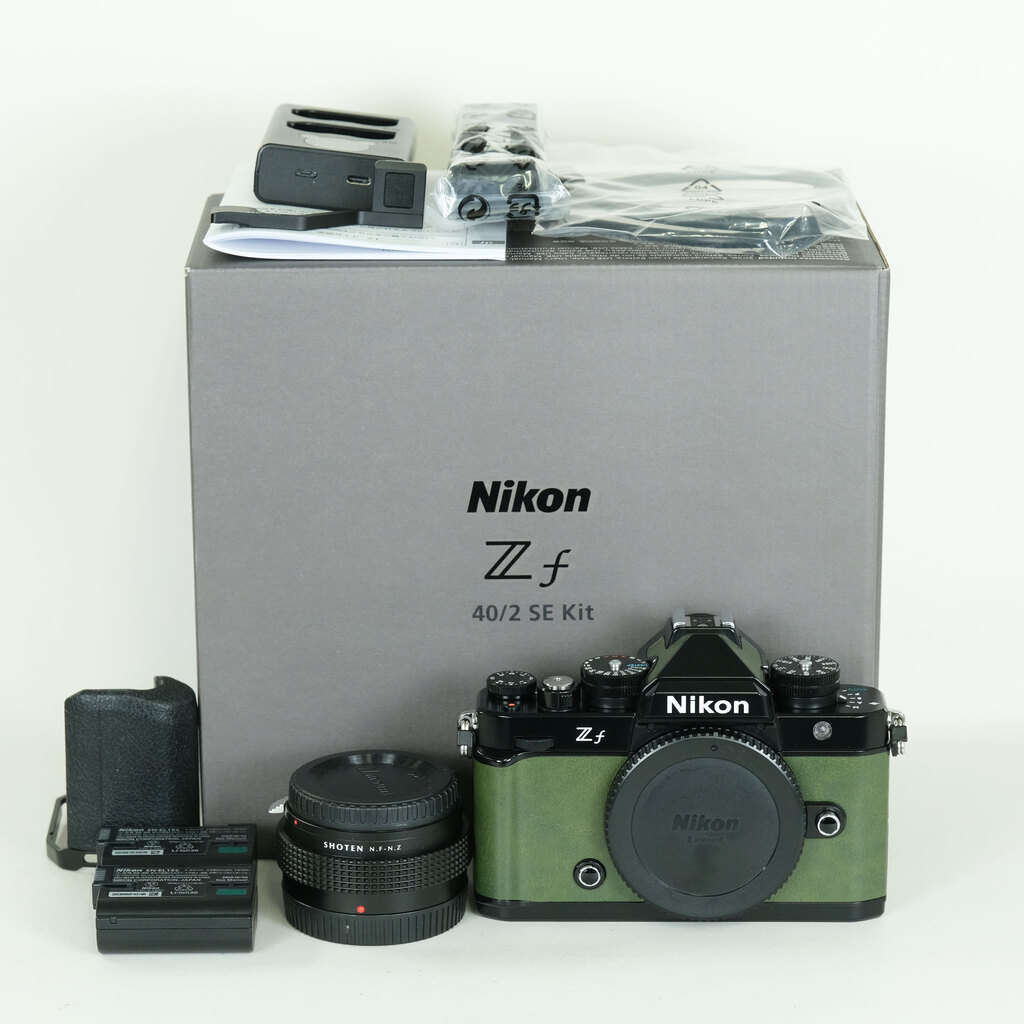 Nikon Z f プレミアムエクステリア張替済み