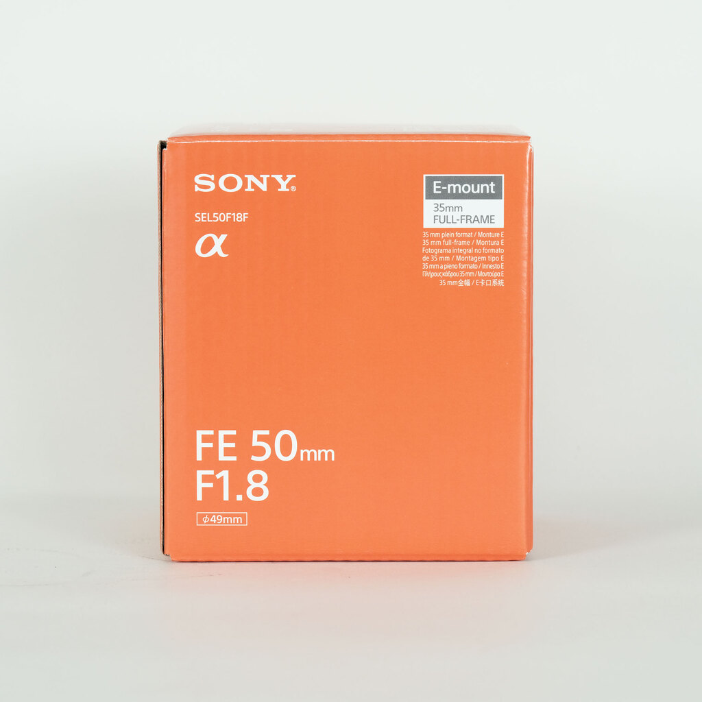 SONY FE 50mm F1.8 SEL50F18F
