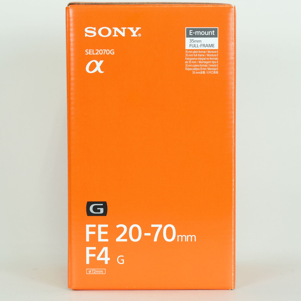 SONY FE 20-70mm F4 G SEL2070G