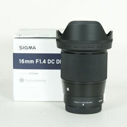 SIGMA 16mm F1.4 DC DN｜Contemporary [フジフイルムX用]
