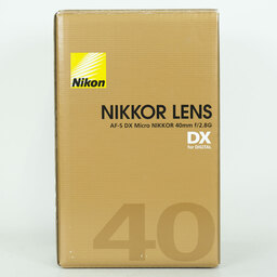 Nikon AF-S DX Micro NIKKOR 40mm f/2.8G