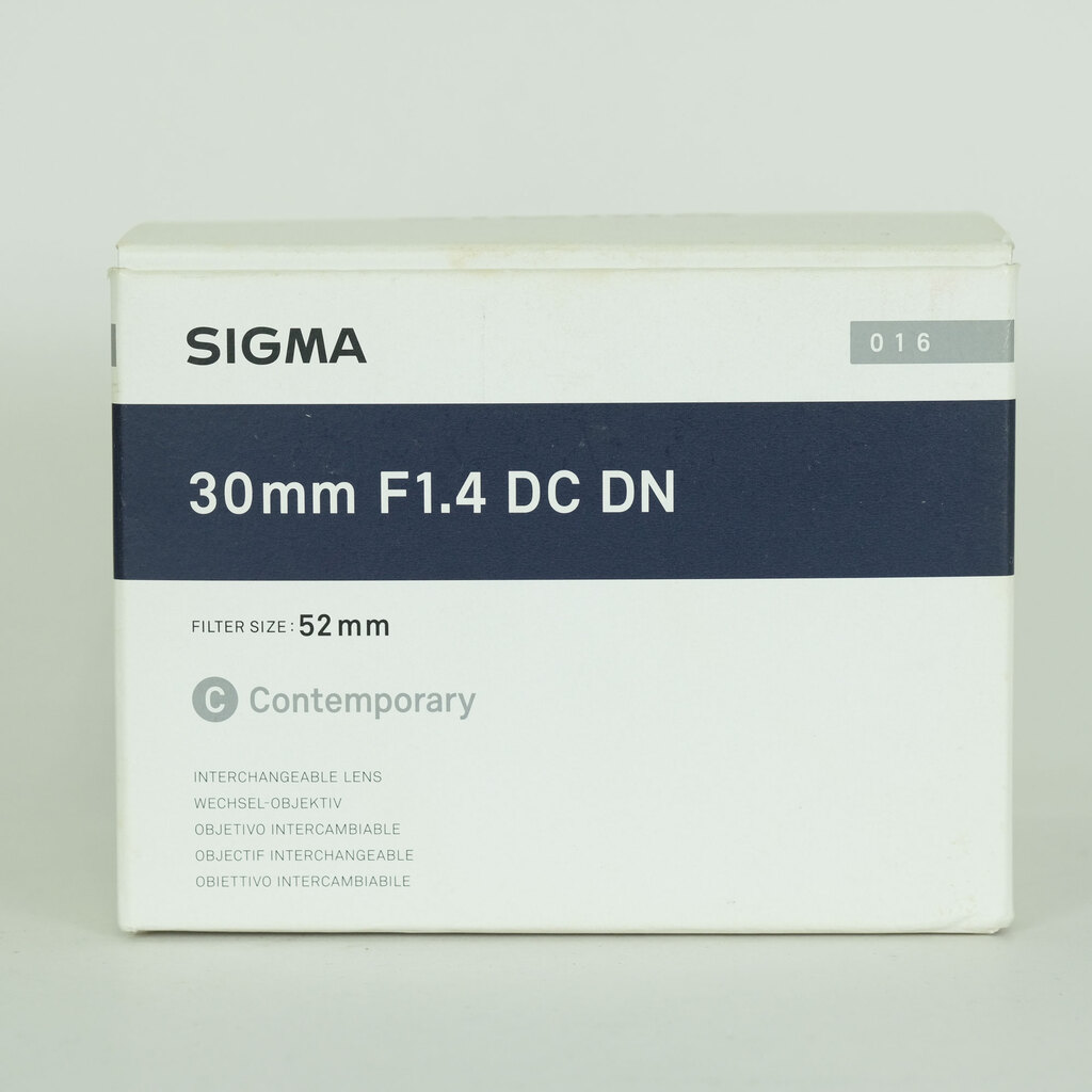 SIGMA 30mm F1.4 DC DN｜Contemporary [ソニーE用]