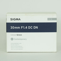 SIGMA 30mm F1.4 DC DN｜Contemporary [ソニーE用]