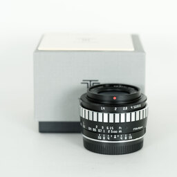 銘匠光学 TTArtisan 23mm F1.4 C (フジフイルムX用) ブラック