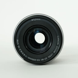 Canon EF-M55-200mm F4.5-6.3 IS STM シルバー
