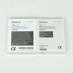 SONY FE 85mm F1.8 SEL85F18 SONY FE 85mm F1.8 SEL85F18