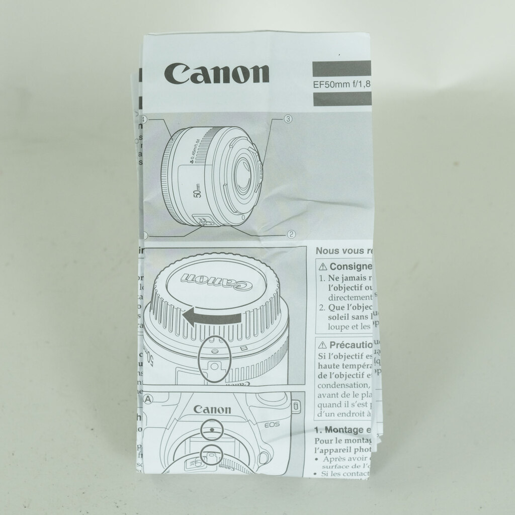 Canon EF50mm F1.8 II