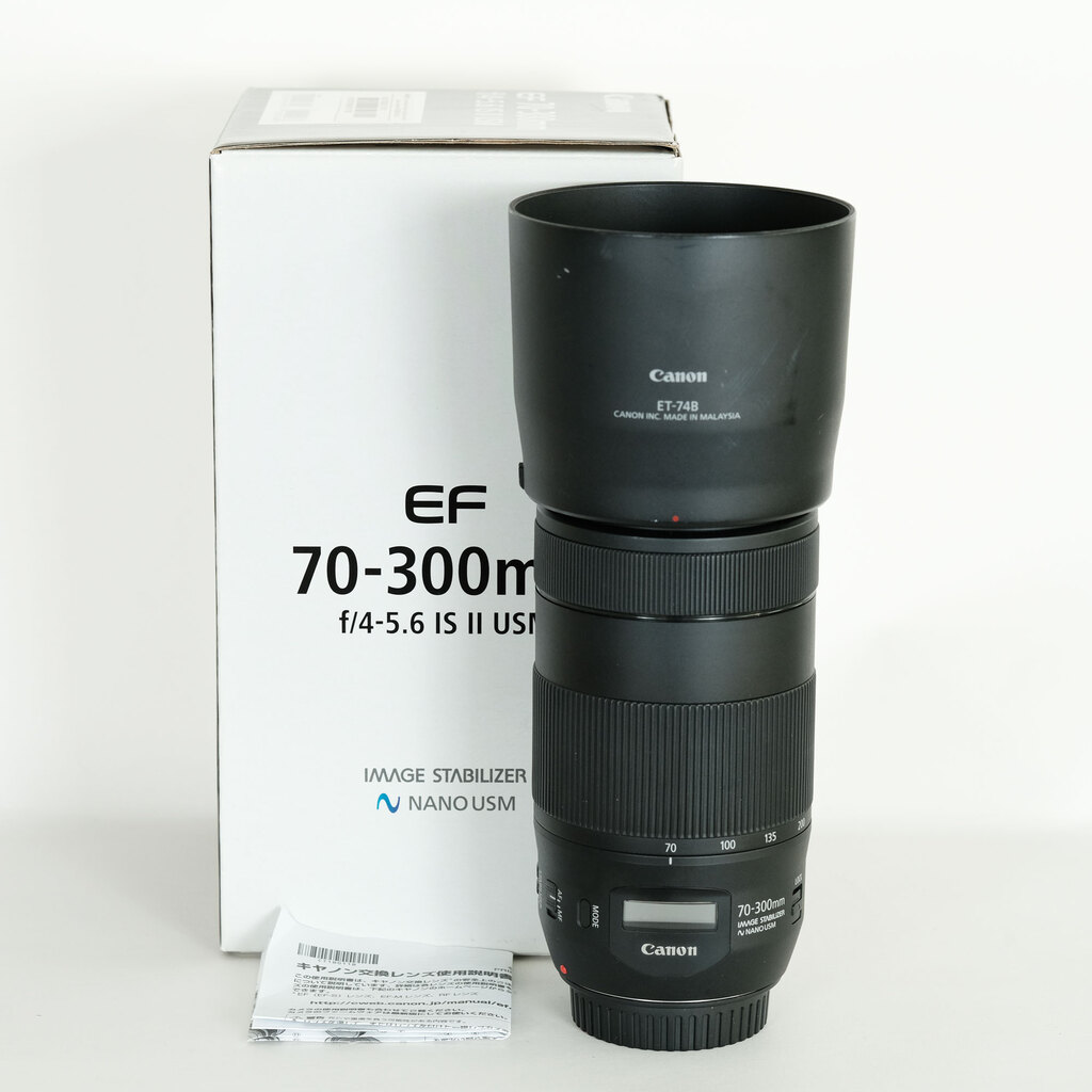 Canon EF70-300mm F4-5.6 IS II USM Canon EF70-300mm F4-5.6 IS II USM
